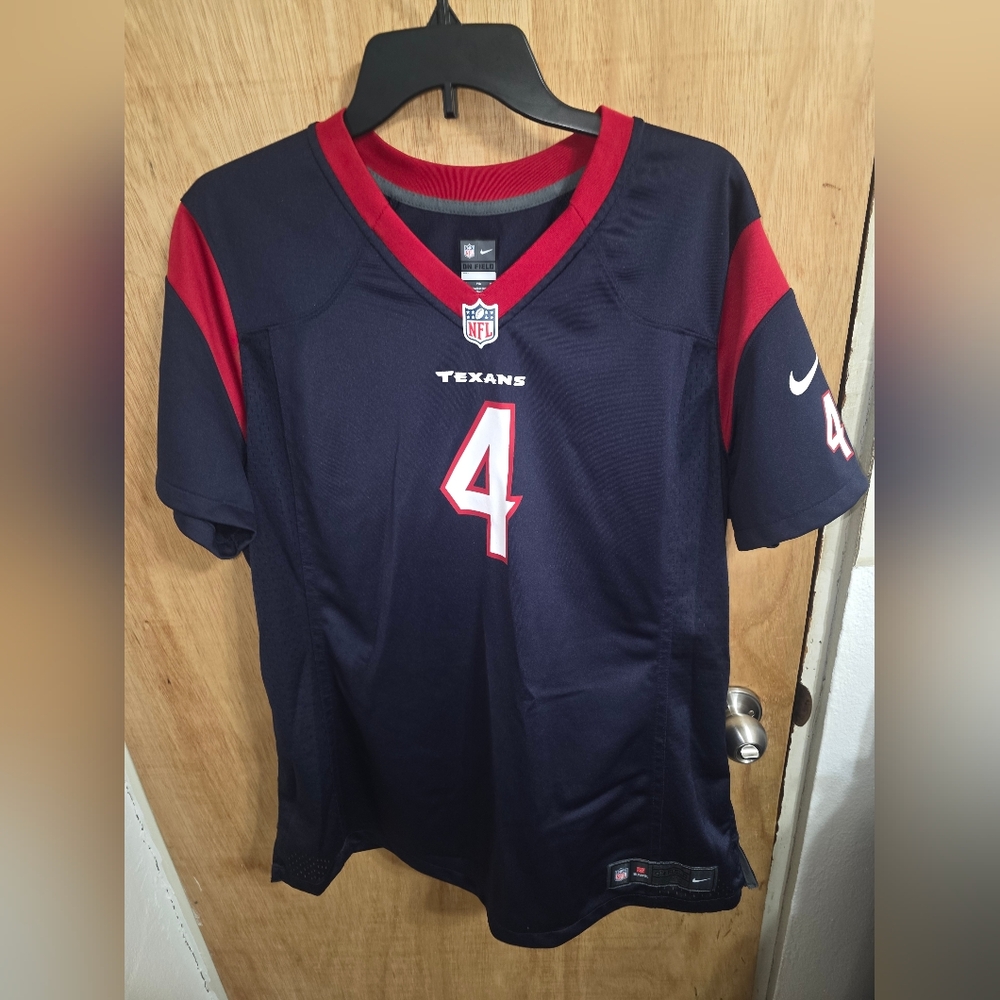 Texans Watson 4 NFL Jersey Size 2XL Women's
